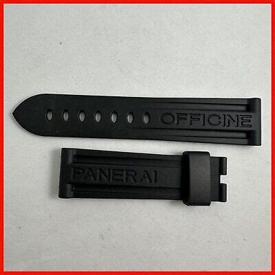 officine panerai rubber strap